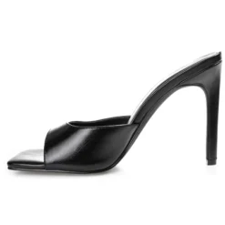 Journee Collection Womens Marlowe Tru Comfort Foam Open Toe High Stiletto Pumps