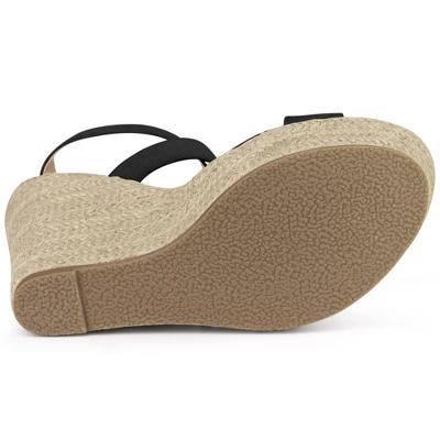 Perphy Slingback Crisscross Espadrille Wedge Heel Sandals For Women 4 Perphy Slingback Crisscross Espadrille Wedge Heel Sandals For Women - Image 4