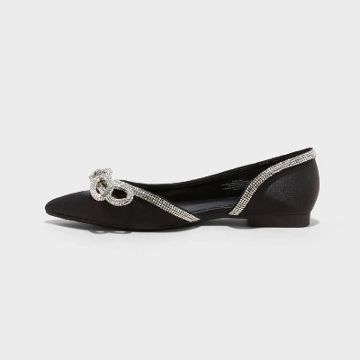 Women's Juliette Bow Ballet Flats - A New Day™ 1 Women's Juliette Bow Ballet Flats - A New Day™