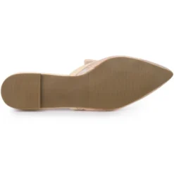 Allegra K Women's Pointed Toe Floral Embroidery Flats Mules -Minnetonka Shoes Shop GUEST 7f32b954 8d35 4324 a881 dc229ec6e453