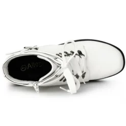 Allegra K Women's Zip Chunky Heel Platform Ankle Combat Boots 16 Allegra K Women's Zip Chunky Heel Platform Ankle Combat Boots -Minnetonka Shoes Shop GUEST 83e117f2 3df9 4a9c aabf 883451e74da1