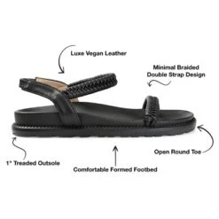 Journee Collection Womens Josee Multi Strap Flat Sandals 19 Journee Collection Womens Josee Multi Strap Flat Sandals -Minnetonka Shoes Shop GUEST 84235f29 4062 41e1 8ebf 04e6e18bb7cf