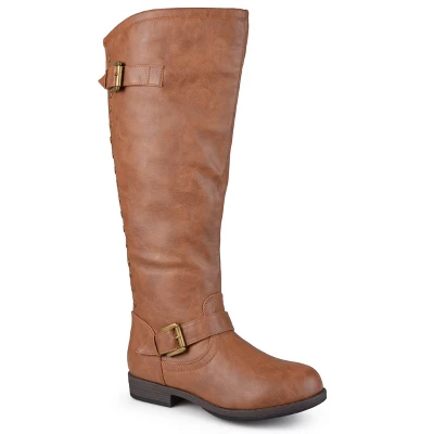 Journee Collection Wide Calf Women's Spokane Boot 11 Journee Collection Wide Calf Women's Spokane Boot - Image 11