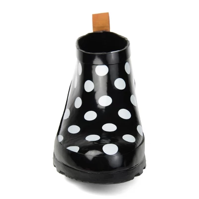 Journee Collection Womens Rainer Block Heel Rain Boots 5 Journee Collection Womens Rainer Block Heel Rain Boots - Image 5