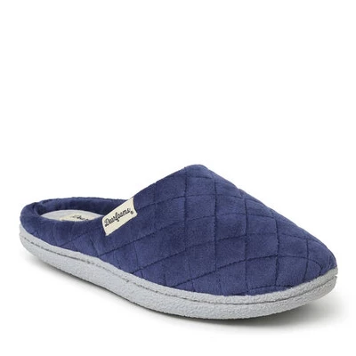 Dearfoams Women's Quilted Velour Clog Slipper 7 Dearfoams Women's Quilted Velour Clog Slipper - Image 7