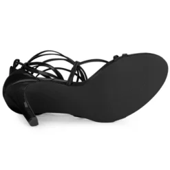 Allegra K Women's Strappy Straps Lace Up Stiletto Heel Sandals -Minnetonka Shoes Shop GUEST 8a0ca4ef cfe1 40f3 9dab 2513fe0f17a4