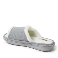 Dearfoams Women's Orla Adjustable Sweatshirt Slide Slippers -Minnetonka Shoes Shop GUEST 8a3c4b28 815e 43bf 8b11 f0e86afeab90