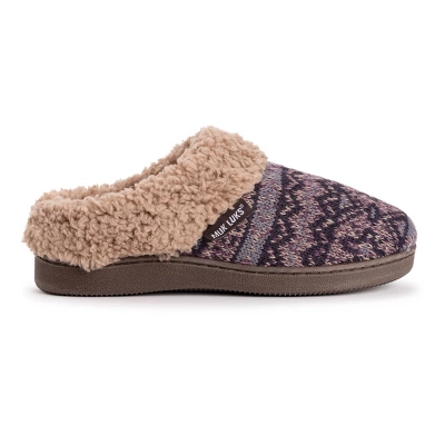 MUK LUKS Women's Suzanne Clog Slipper 6 MUK LUKS Women's Suzanne Clog Slipper - Image 6