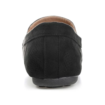 Journee Collection Womens Halsey Comfort Insole Slip On Round Toe Loafer Flats 2 Journee Collection Womens Halsey Comfort Insole Slip On Round Toe Loafer Flats - Image 2