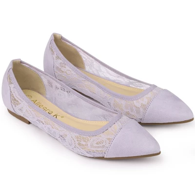 Allegra K Women's Pointed Toe Slip On Mesh Flats 10 Allegra K Women's Pointed Toe Slip On Mesh Flats - Image 10