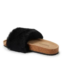 Fireside By Dearfoams Women's Canberra Genuine Shearling Band Footbed Slide Slippers -Minnetonka Shoes Shop GUEST 8de94852 39a2 4dcc 9259 0ad1733b242b
