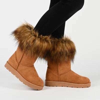 Journee Collection Womens Zorah Round Toe Pull On Winter Boots 8 Journee Collection Womens Zorah Round Toe Pull On Winter Boots - Image 8