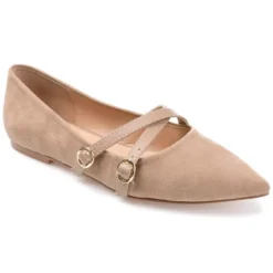 Journee Collection Womens Patricia Slip On Pointed Toe Ballet Flats -Minnetonka Shoes Shop GUEST 90ae14ce d381 4dcc aecf 6c02a3f72995