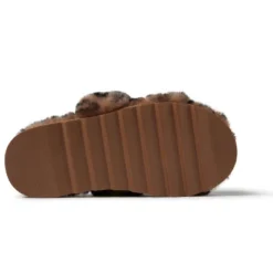 Dearfoams Women's Benalla Shearling Double Band Slide On Sawtooth Outsole -Minnetonka Shoes Shop GUEST 90fa943d 76ef 4080 9567 e90784bcff4d