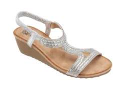 GC Shoes Coretta Embellished Slingback Wedge Sandals -Minnetonka Shoes Shop GUEST 911edc2b b66f 4e36 b7a8 03379788f669