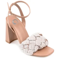 Journee Collection Womens Dua Tru Comfort Foam Pearl Accents Block Heel Sandals -Minnetonka Shoes Shop GUEST 936b0869 1308 4077 9cd5 8f952f0eb6bf