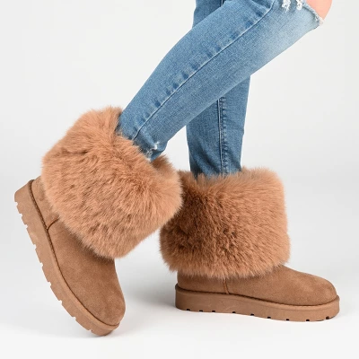 Journee Collection Womens Shanay Round Toe Pull On Winter Boots 8 Journee Collection Womens Shanay Round Toe Pull On Winter Boots - Image 8