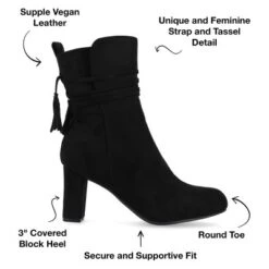 Journee Collection Womens Zuri Inside Zip Block Heel Booties 18 Journee Collection Womens Zuri Inside Zip Block Heel Booties -Minnetonka Shoes Shop GUEST 9423060a 2d99 4903 bc2f df05e850fd5e