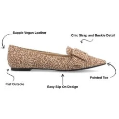 Journee Collection Womens Audrey Slip On Pointed Toe Loafer Flats -Minnetonka Shoes Shop GUEST 942378c2 a6de 43b3 b20f 73f2ca8fc924