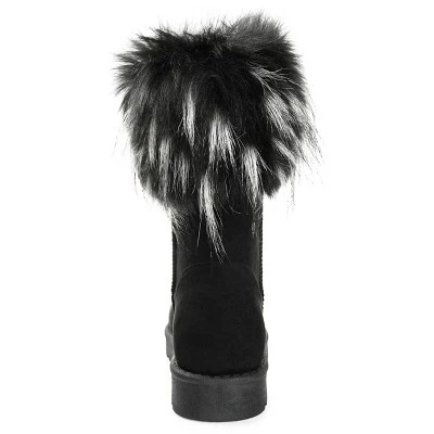 Journee Collection Womens Zorah Round Toe Pull On Winter Boots 2 Journee Collection Womens Zorah Round Toe Pull On Winter Boots - Image 2