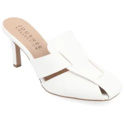 Journee Collection Womens Tristin Slip On Stiletto Square Toe Mule Pumps -Minnetonka Shoes Shop GUEST 963e40af 2845 49f3 9078 f90726ada93a