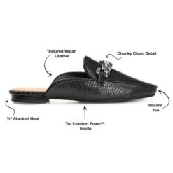 Journee Collection Womens Hazina Tru Comfort Foam Slip On Square Toe Mules Flats -Minnetonka Shoes Shop GUEST 978bb53a 0362 479a b3c2 c39443521edb