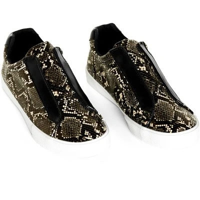 Women's WIDE FIT Sammy Leisure Shoe - Snake Print | EVANS 6 Women's WIDE FIT Sammy Leisure Shoe - Snake Print | EVANS - Image 6