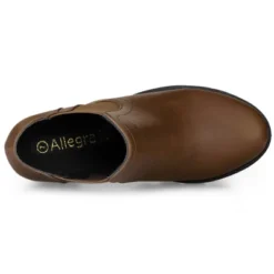 Allegra K Women's Lug Sole Chunky Heel Chelsea Ankle Boots -Minnetonka Shoes Shop GUEST 9ae0af8a e740 4cc0 9c32 5322f6e588ea