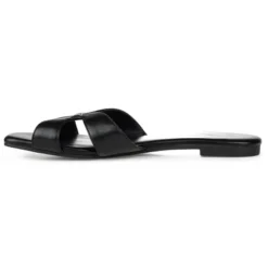Journee Collection Womens Taleesa Slide Flat Sandals