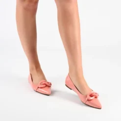 Journee Collection Womens Clareene Slip On Pointed Toe Ballet Flats -Minnetonka Shoes Shop GUEST a13b1e6b 5731 4f11 991c ae5935933ee4