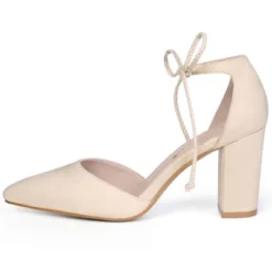 Allegra K Women's Ankle Tie Point Toe Dress Pumps 23 Allegra K Women's Ankle Tie Point Toe Dress Pumps -Minnetonka Shoes Shop GUEST a3573ba6 3280 4b00 a7a5 133a1b2961a3