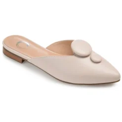 Journee Collection Womens Mallorie Slip On Pointed Toe Mules Flats -Minnetonka Shoes Shop GUEST a3949ca7 ac88 4b96 b4ce d679b7a7ba27