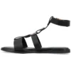 Journee Collection Womens Eleanora Tru Comfort Foam Multi Strap Flat Sandal