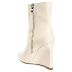 Journee Collection Womens Glorria Tru Comfort Foam Inside Zip Wedge Booties -Minnetonka Shoes Shop GUEST a5fbd00f 3939 41b2 a98c bad2464d2570