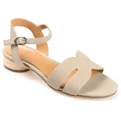 Journee Signature Womens Genuine Leather Starlee Buckle Ankle Strap Sandals -Minnetonka Shoes Shop GUEST a65c0688 eac1 461f a67a 460cfaddec5b