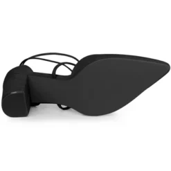 Allegra K Women's Pointed Toe Buckle Cross Strap Chunky Heels Pumps -Minnetonka Shoes Shop GUEST a714823e 796c 4ca6 a1a8 5fbee663d1c0