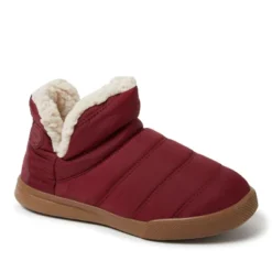 Dearfoams Women's Dara Nylon Sport Lounge Bootie Slipper Indoor/Outdoor -Minnetonka Shoes Shop GUEST a84e57a8 b8ef 4d6f 9aa9 99ca4193fe95