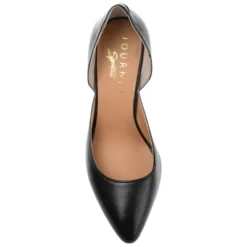 Journee Signature Womens Genuine Leather Jillian D'Orsay High Block Heel Almond Toe Pumps 13 Journee Signature Womens Genuine Leather Jillian D'Orsay High Block Heel Almond Toe Pumps -Minnetonka Shoes Shop GUEST a86eac0c 3431 440e 8f55 19fb1e9767a8
