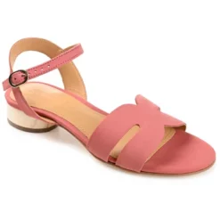 Journee Signature Womens Genuine Leather Starlee Buckle Ankle Strap Sandals -Minnetonka Shoes Shop GUEST a9a30957 d1c2 43c3 8f25 dda6440eceb9