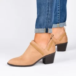 Journee Collection Womens Sophie Pull On Stacked Heel Booties 20 Journee Collection Womens Sophie Pull On Stacked Heel Booties -Minnetonka Shoes Shop GUEST abf7f05e 7a2b 451f 9c04 b68bd237768e