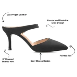 Journee Collection Womens Maevali Mules Mid Stiletto Pointed Toe Pumps -Minnetonka Shoes Shop GUEST ae3c02ca c849 4027 b6ed abab1e8a3990