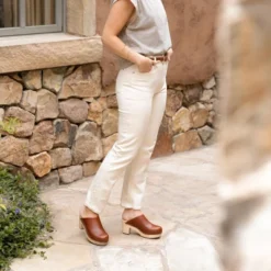 Nisolo Sustainable Women's All-Day Heeled Clog -Minnetonka Shoes Shop GUEST b2a53e34 2963 44d0 9459 960fc7f66de6