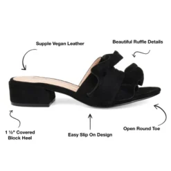 Journee Collection Womens Sabica Slip On Open Toe Slide Flats 19 Journee Collection Womens Sabica Slip On Open Toe Slide Flats -Minnetonka Shoes Shop GUEST b3941624 98b3 441d 982c 43af23c967ea