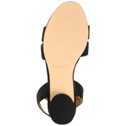 Journee Signature Womens Genuine Leather Starlee Buckle Ankle Strap Sandals -Minnetonka Shoes Shop GUEST b440cb23 f316 4b85 8566 052aa7bdf0b0