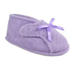 Softones By MUK LUKS Women's Micro Chenille Adjustable Bootie Slippers -Minnetonka Shoes Shop GUEST b5194d0f 6e5f 4259 aba8 960c2aa0dc26