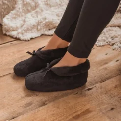 Softones By MUK LUKS Women's Terry Cuff Slipper Booties -Minnetonka Shoes Shop GUEST b5291e56 3ae4 4a0b bfc5 ff7d4eb65be5