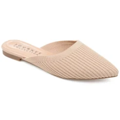 Journee Collection Womens Aniee Slip On Almond Toe Mule Flats -Minnetonka Shoes Shop GUEST b55cc198 dbc9 4e9b ac1d c405b10056f6