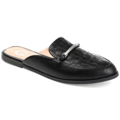 Journee Collection Womens Rubee Slip On Round Toe Mules Flats -Minnetonka Shoes Shop GUEST b66bfbff e141 4a91 8839 e47510a5b4fa