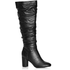 Women's WIDE FIT Petra Sleek Knee Boot - Black | CITY CHIC -Minnetonka Shoes Shop GUEST b788daab ed35 43a6 b443 d6c927cafcd9