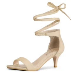 Allegra K Women's Kitten Heel Lace Up Sandals -Minnetonka Shoes Shop GUEST b947ffaf f4f9 4b83 842b be7c9474f64b